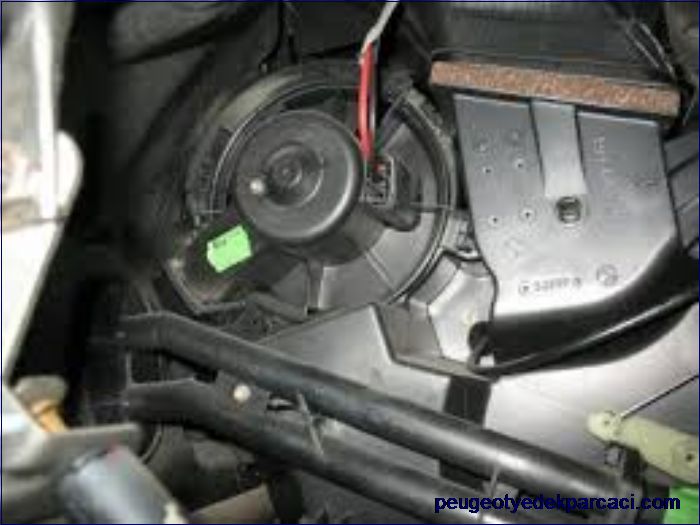 Peugeot 206 kalorifer motoru